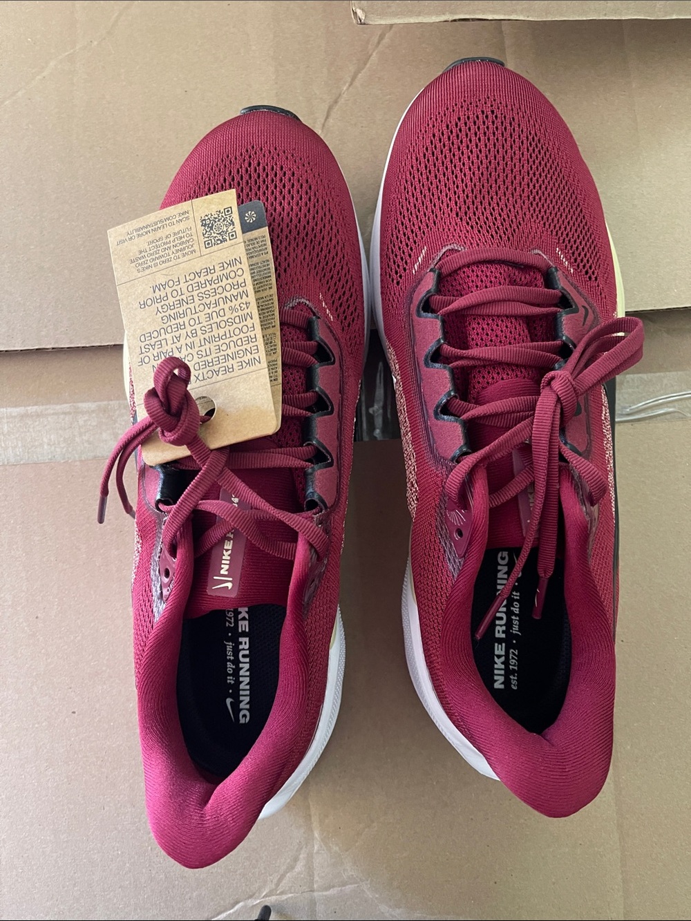 Unisex Nike Garnet Florida State Seminoles Zoom Pegasus 41 Running Shoes NWOB - Picture 8 of 8